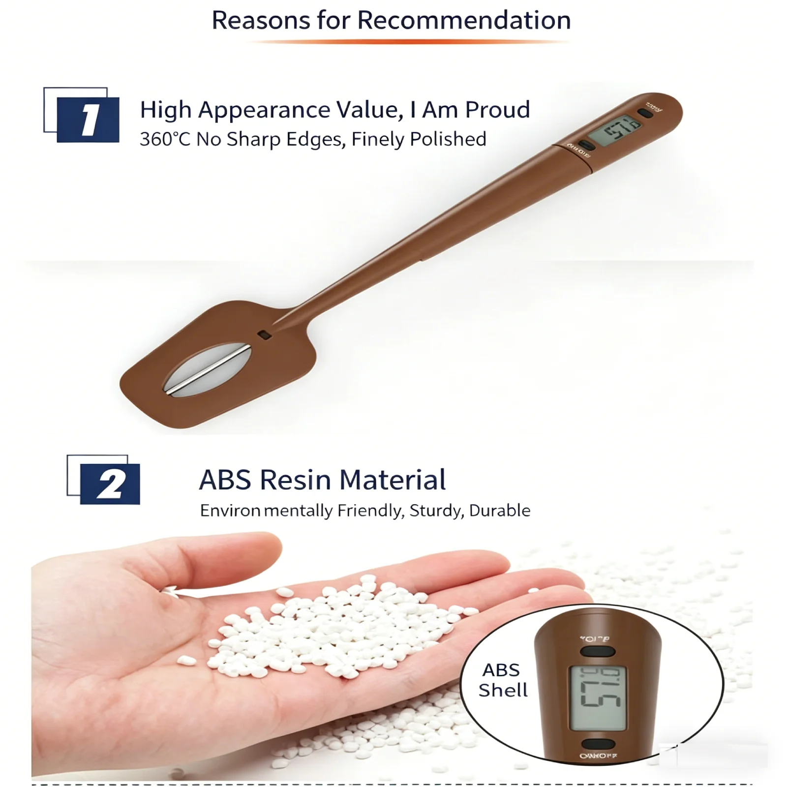 2-in-1 spatelthermometer, dire - Instant Read Thermometer recensie en prijs