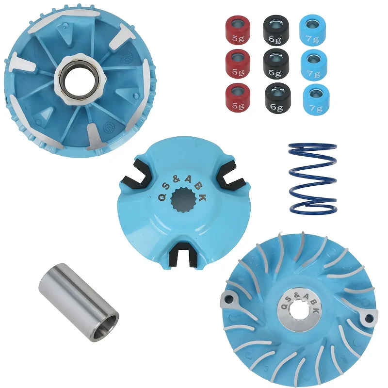 

Scooter/motorcycle derailleur kit with 5/6/7g rollers for YN100, YQ100, Mio100, Rs100, Bws100, 100cc, 4VP, 2T