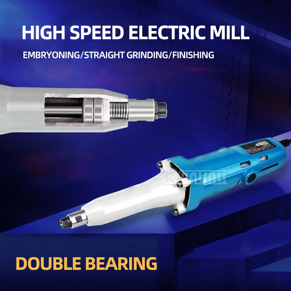 

High-speed electric mill root carving tool grinding high-speed drilling wood straight grinding engraving machine