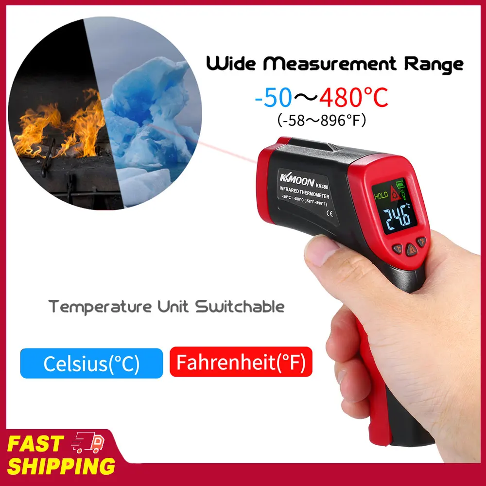 kkmoon-50～480-℃-termometro-digital-infravermelho-portatil-12-1-sem-contato-testador-de-temperatura-pirometro-industrial