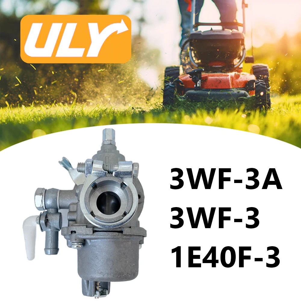 

Карбюратор 40-3, совместимый с двигателями IE40-3 3WF Series 1E40F-3, поплавкового типа, замена для запчастей газонокосилок и триммеров