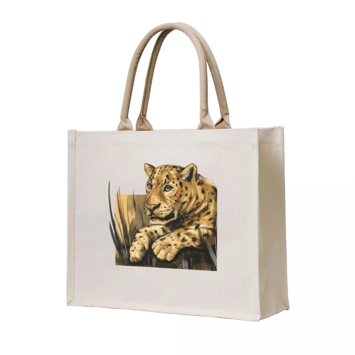 

Leopard Tote Bag Portable shopping bag Shopper Canvas bag