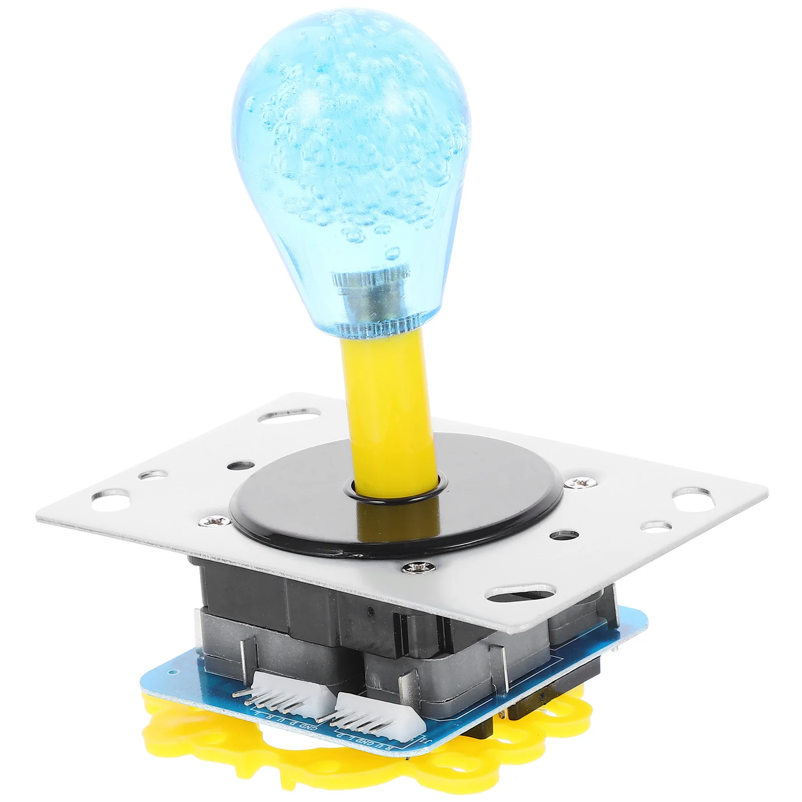 

Game Joystick Realistic Vibration Replacement Handle Precise Control for Simulator Game Accessories Joystick Kit