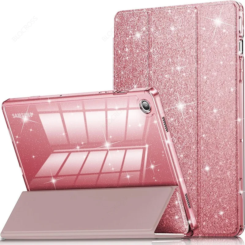 Für Samsung Galaxy Tab S9 11" S11 S10 Lite S9 S10 FE 10,9 Hülle mit Stifthalter Tab A11 A9 Plus 11 8.7 Smart Sparkling Cover – Detail 15