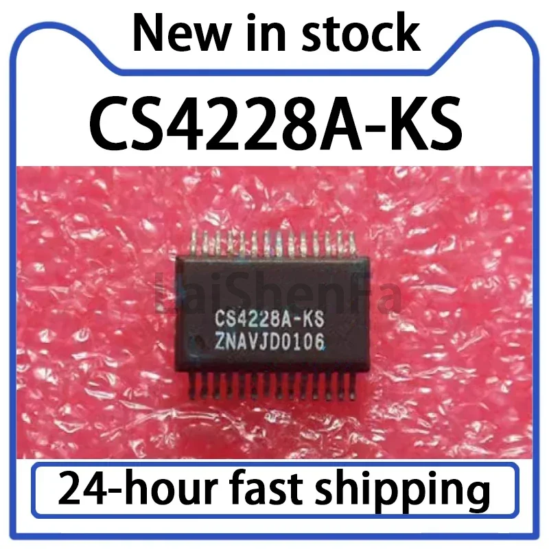 1PCS CS4228A-KS Package SSOP-28 Surround Sound Decoding Chip, Stock Available