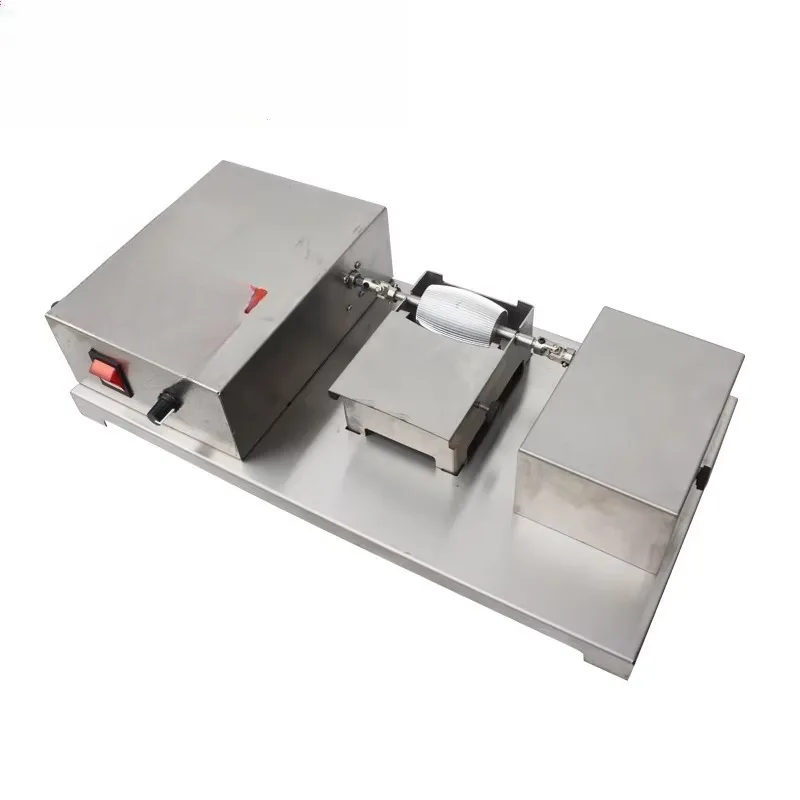XD-140B Two-wheel Oiling Painting Machine for Shoes Bags Belts Albums Paper Clothes Dress Straps Wallets
