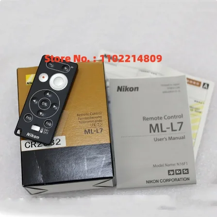 Ml-l7 wifi controle remoto para câmera nikon, p1000, p950, b600, a1000, z50, novo