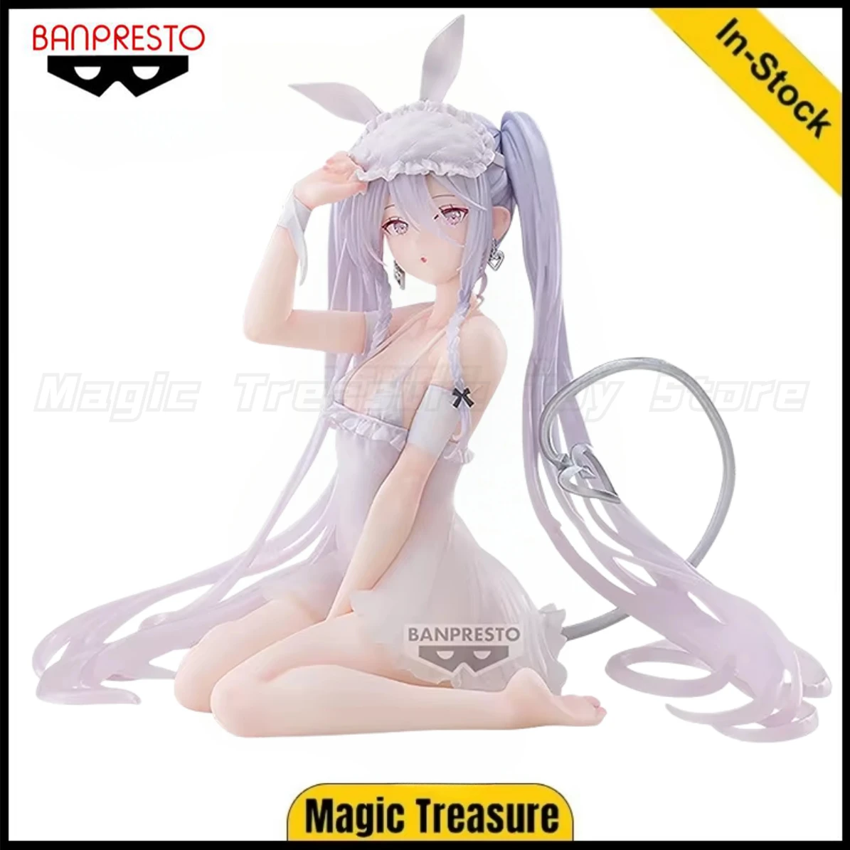 

【В наличии】 Оригинальный BANPRESTO Rurudo ESPRESTO-Sleepy Bunny Eve 13 см, косметическая анимационная фигурка, украшения, подарки