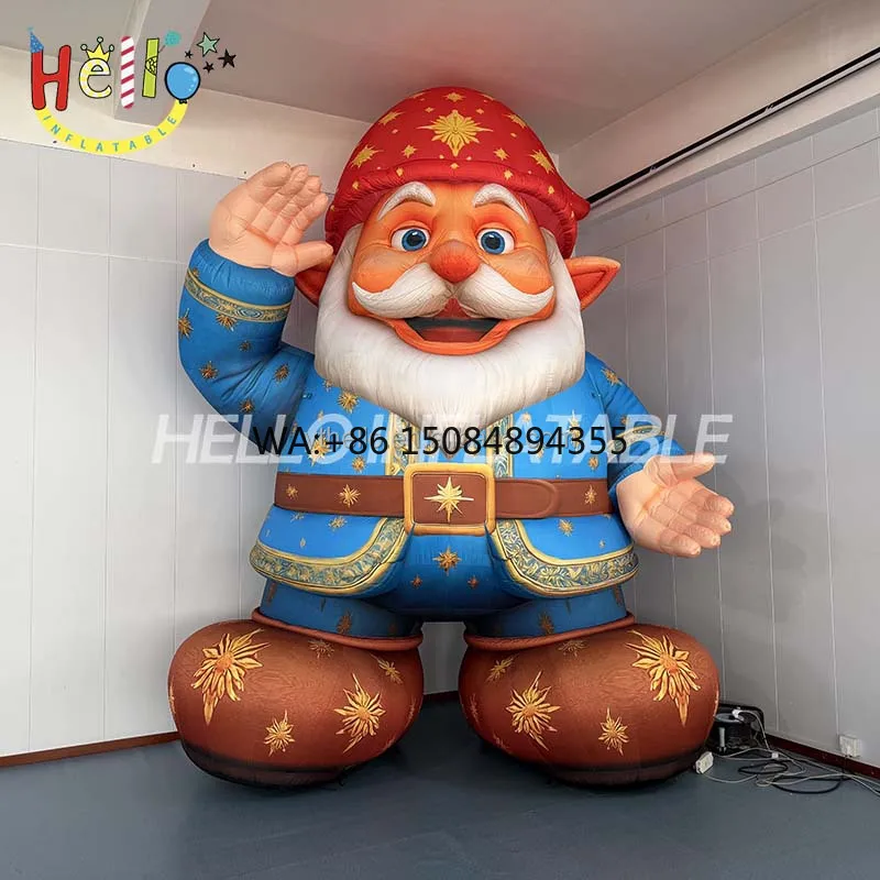 Outdoor Yard Decoration Giant Inflatable Animated Character Christmas Inflatable Cartoon Mascot