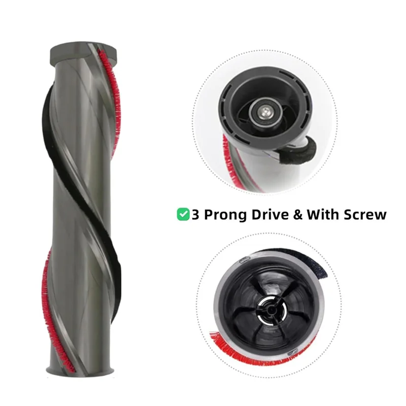 【Berserk】Сменная щетка-ролик для Dyson V15 Detect SV22 SV47, вакуумная цифровая головка очистителя двигателя, часть 971655-01