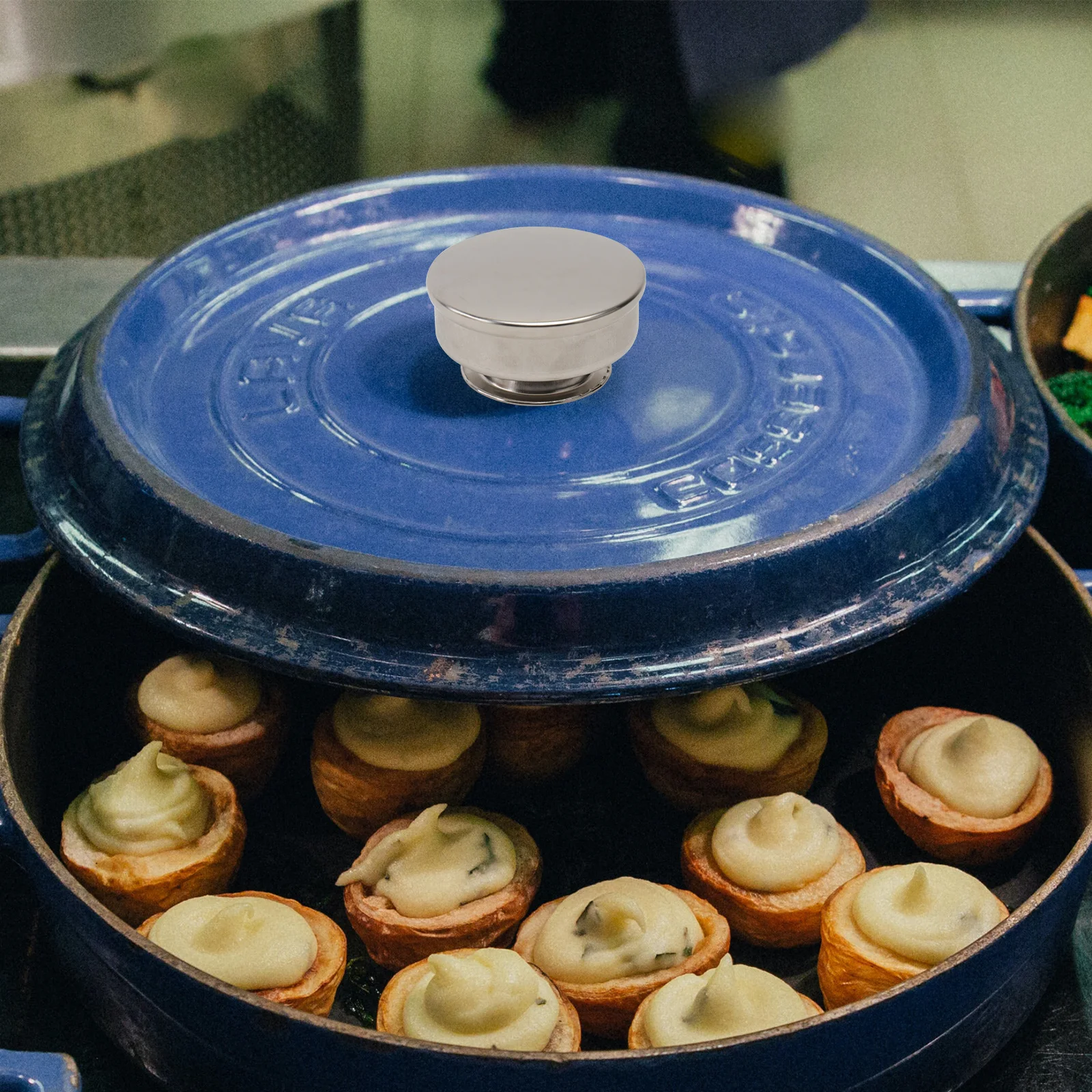 

6Pcs Pan Cover Handles Heat Resistant Stainless Steel Pot Grip Replacement Pan Lid Knobs Pot Lid Knobs Kitchen Gadget