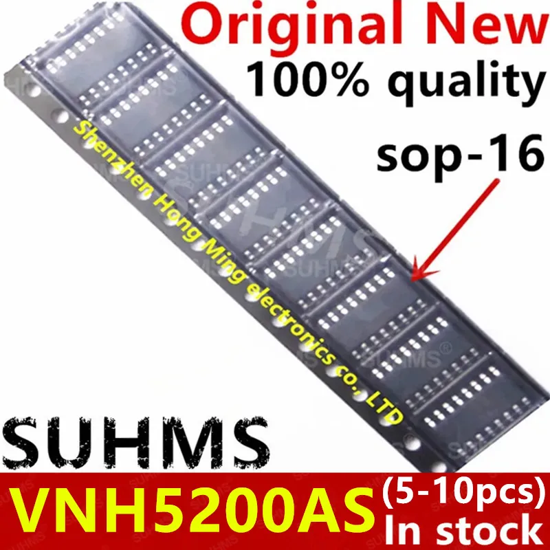 

(5-10piece) 100% New VNH5200ASTR-E VNH5200ASTR VNH5200AS sop16