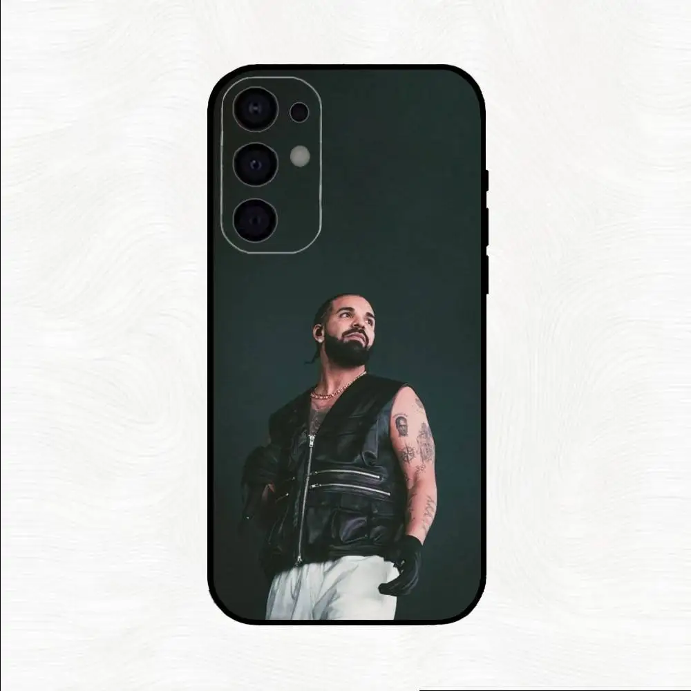 Capa de telefone Rapper Singer D-Drake O-Owl para Samsung S25, S24, S23, S22, S21, S20, Plus, Fe, Lite, Outros Capa preta