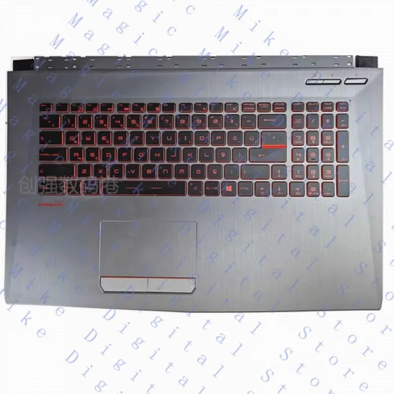 

UU 95 new Palmrest US Keyboard Grey for Msi GL72 GV72 GP72