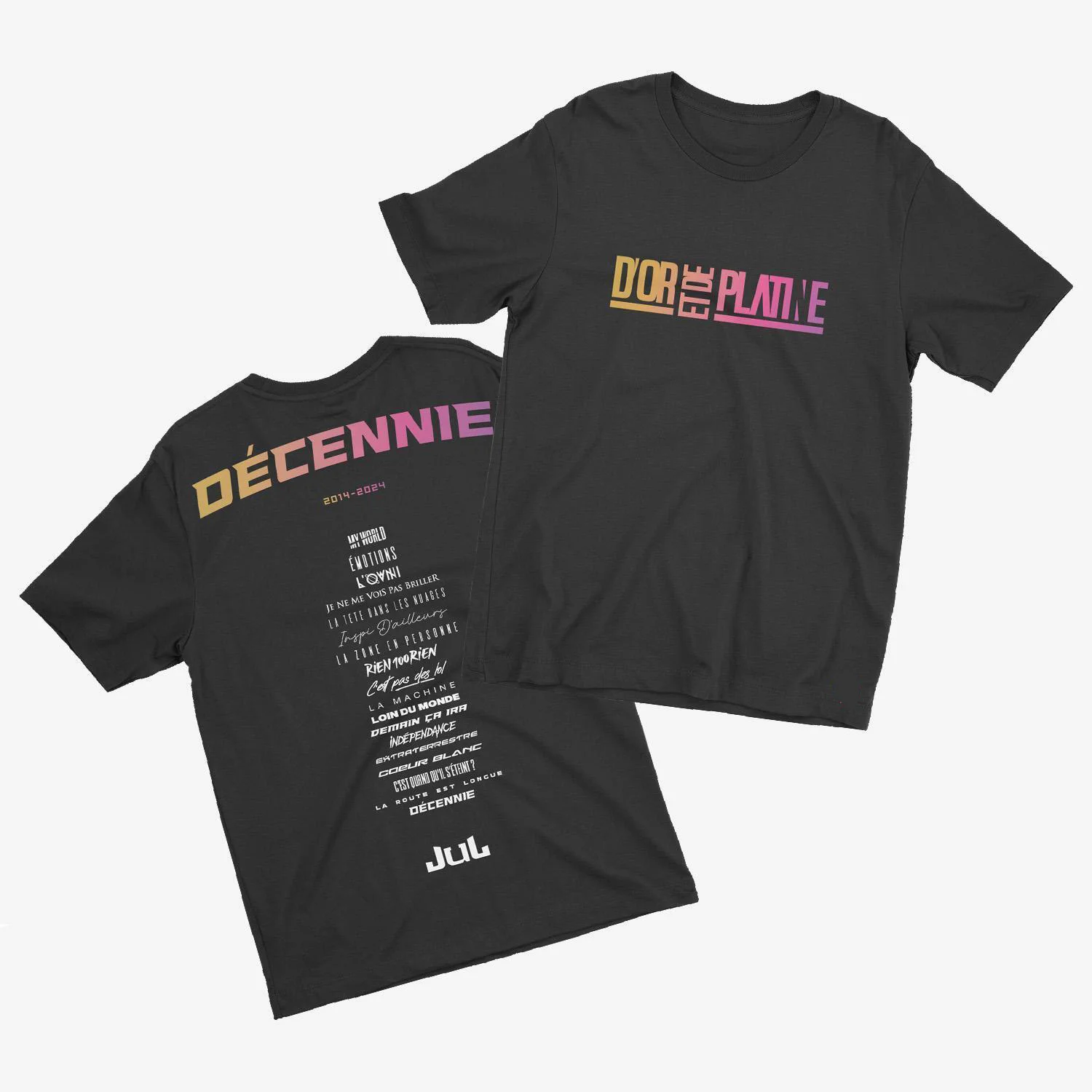 Rapper Jul Nothing  Oversize T Shirt Men Women Clothing Fashion Hip Hop T-shirt Short Sleeve T-shirts image 4