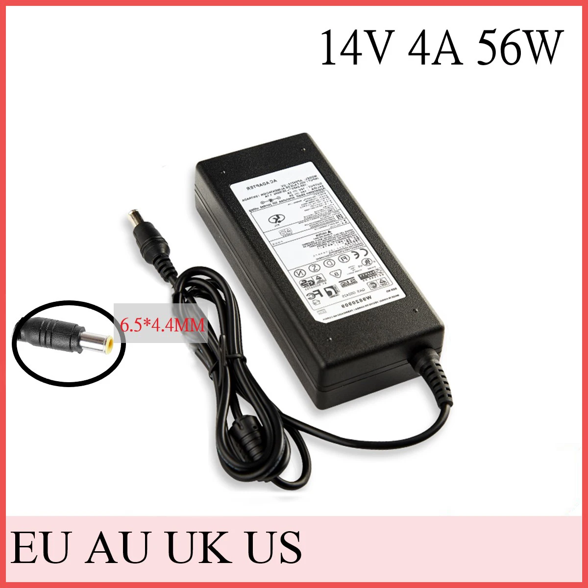 14V 4A LCD Monitor AC Power Adapter For Samsung SyncMaster 770TFT 17\