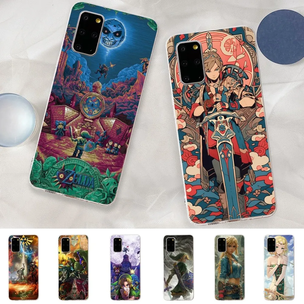 Game The L-Legends of Z-Zeldas Phone Case for Samsung S21 A10 for Redmi Note 7 9 for Huawei P30Pro Honor 8X 10i Cover