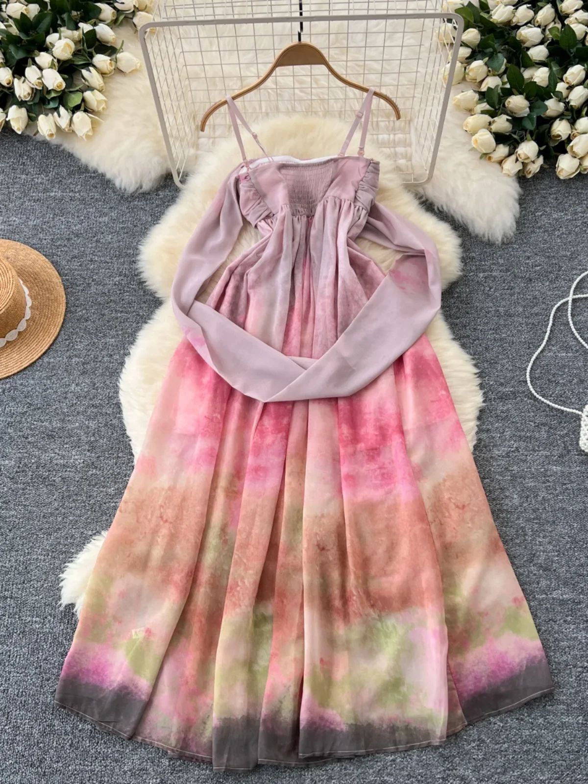 Frauen Gedruckt Lange Kleid Sommer Sexy Weg Von Der Schulter Strand Kleider Damen Schlank A-line Boho Elegante Party Lange Robe Vestidos