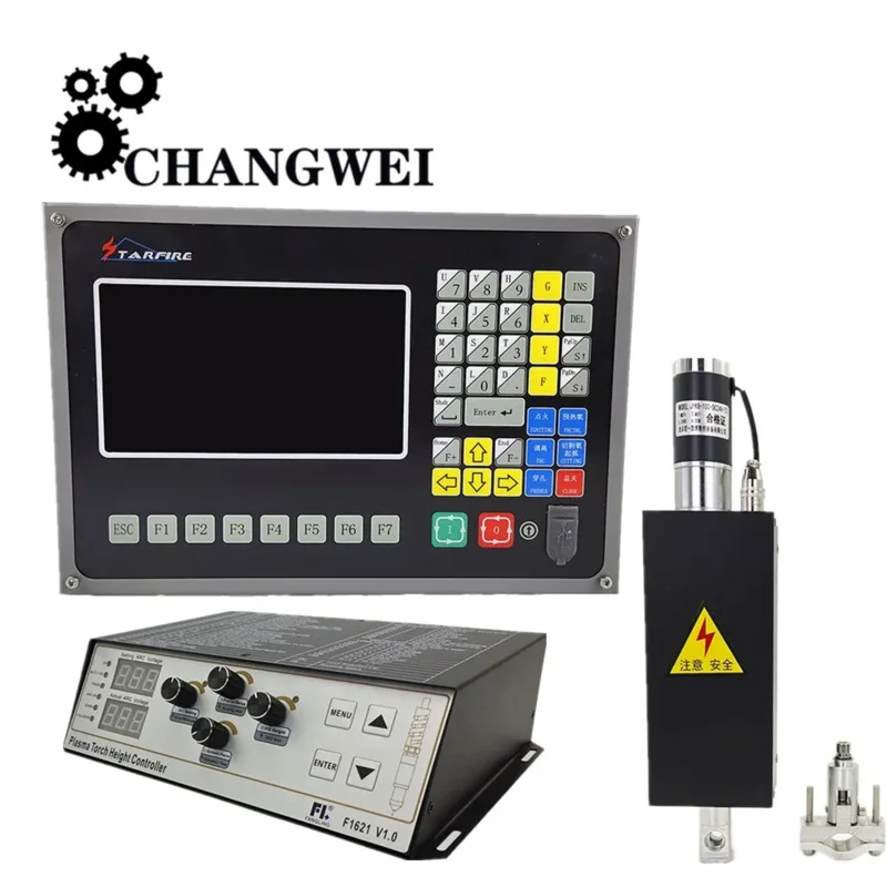 CNC Kit 2 Axis SF-2100C Plasma F1621 Torch Height Controller JYKB-100 Lifer