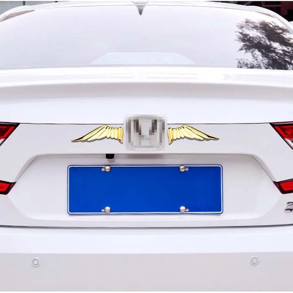 Spatbord achterklep badge sticker accessoires kofferbak embleem Eagle Wing auto sticker auto zijspatbord sticker 3D metalen auto sticker