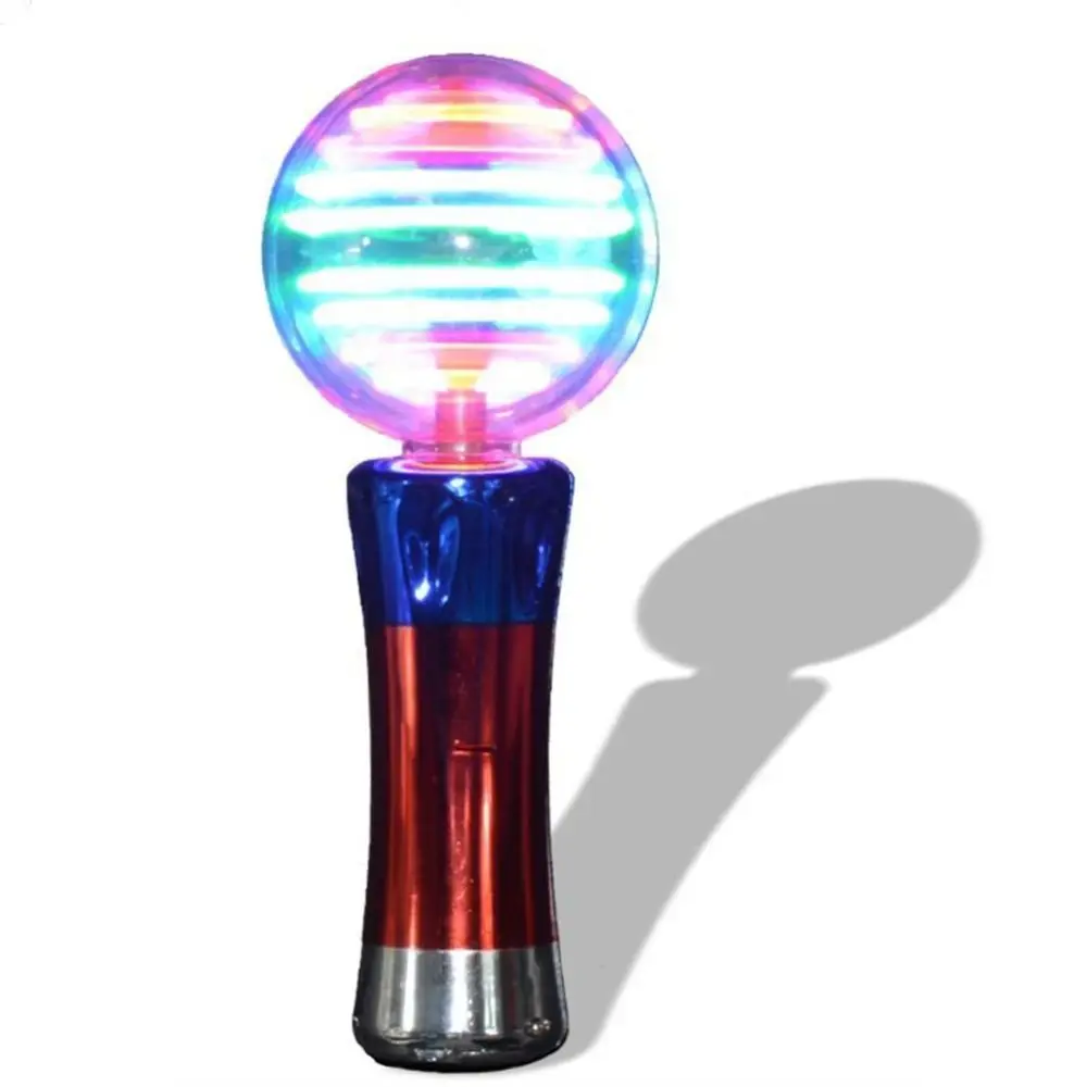 2024 8 Inch Flashing LED Wand Plastic Lightstick Concert Glow Sticks Kids Birthdays Party Thrilling Classroom Prizes