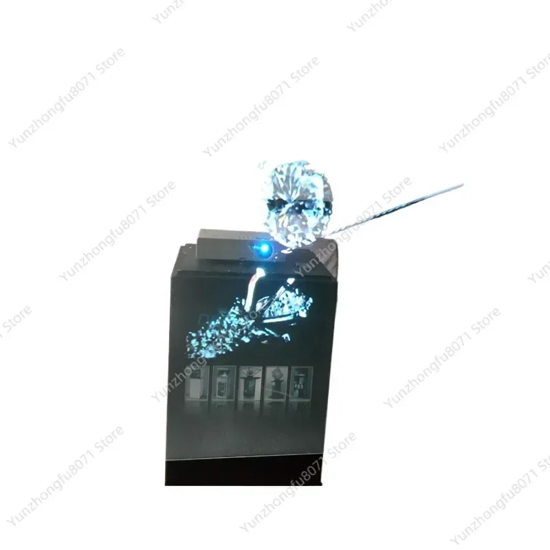 For New Holographic Projection Film Transparent 3D Rear Projector Cloth for Glass Window in Stock