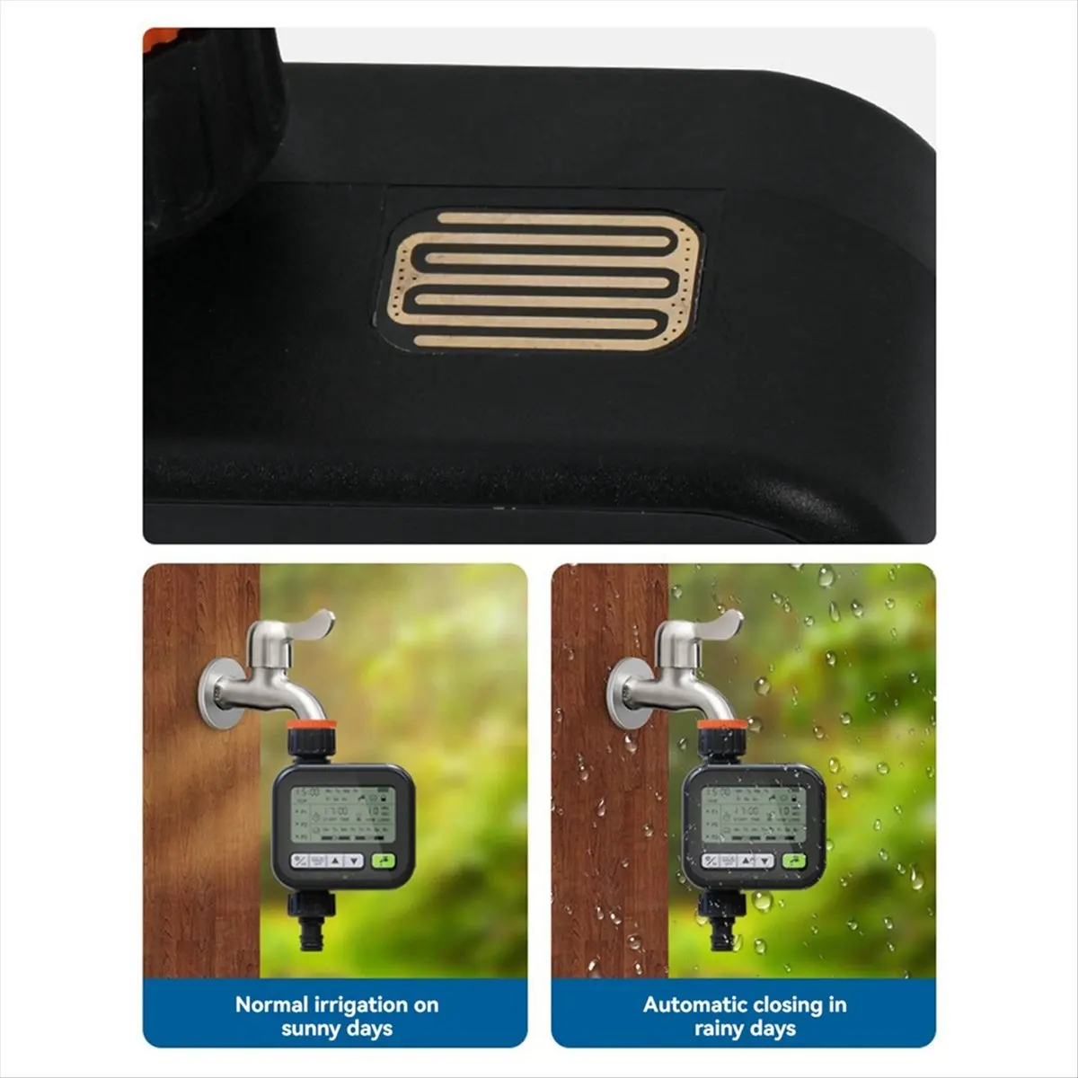 

(SPOR) Автоматический контроллер полива, контроллер полива с таймером, интеллектуальная система орошения для сада, B