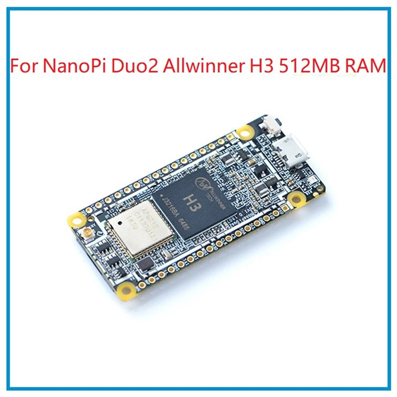 For Nanopi DUO2 Development Board +Micro-USB Cable+Antenna 512M DDR3 Allwinner H3 Wifi Bluetooth Ubuntu Core Iot Module Kits