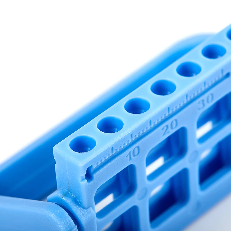 8/16 Löcher Dental Endo File Holder 3 Farben Endodontie-Ablage Organizer Zahnarzt Labor Aufbewahrungsbehälter – Detail 12