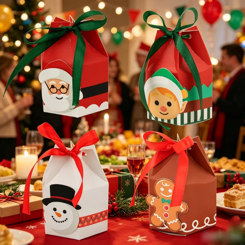 100Pcs Christmas Cartoon Candy - Xmas Food Snacks ulasan dan harga