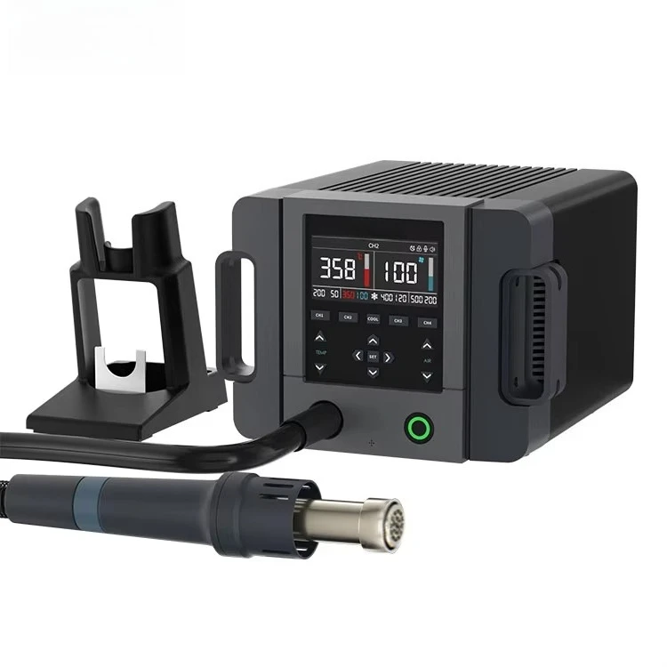 QUICK 861Pro Smart Hot Air Gun Soldering Station 1300W in Stock Fast Delivery for BGA SMD PCB Phone Repair 1 Piece MOQ view 3