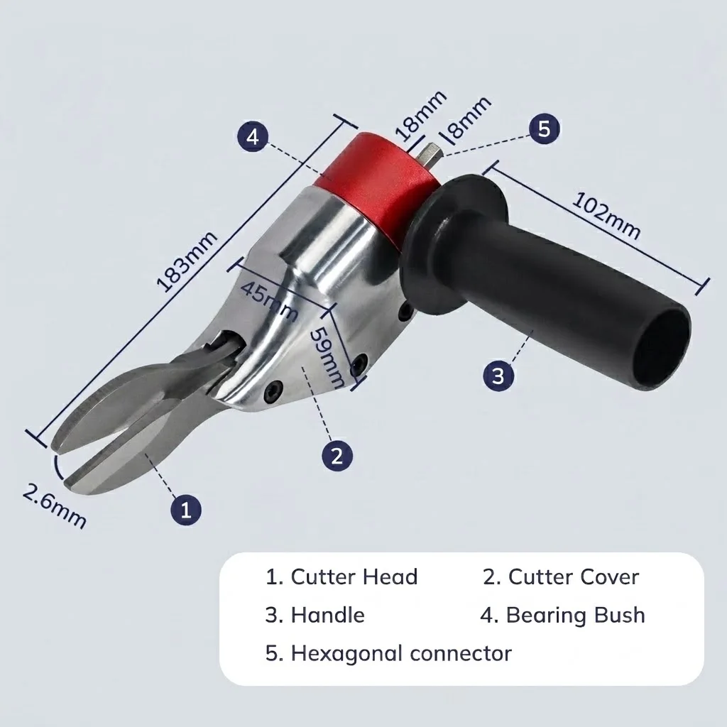 New Premium Pneumatic Scissors Air Powered Metal Cutting Shears For DIY Handcraft Household Workshop Practical Cutting Tool Part