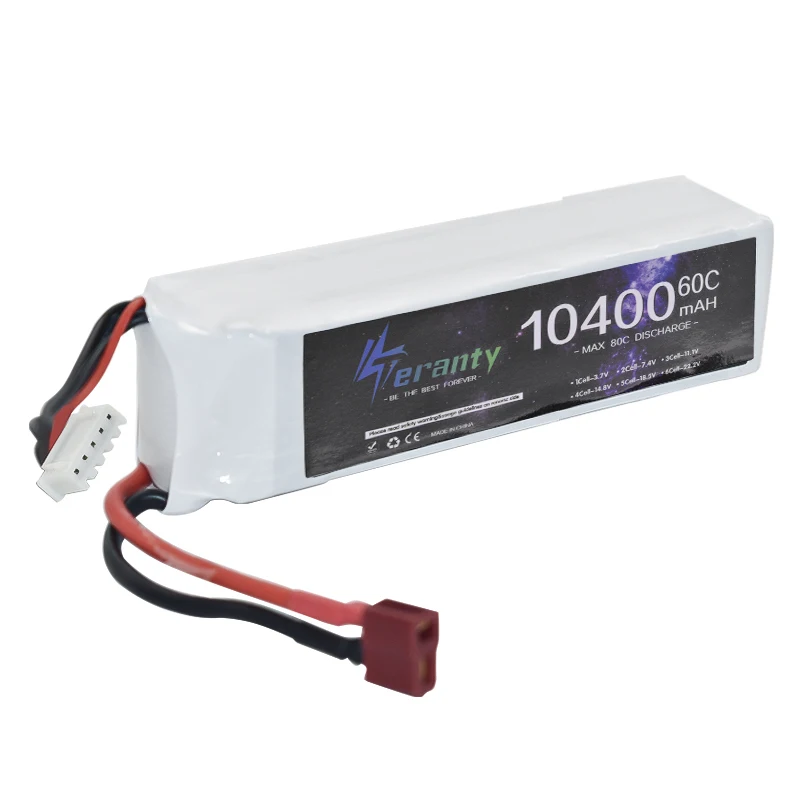 4S Lipo Battery 14.8v 1500mah 1800mah 2200mah 3000mah 4200mah 5200mah 6000mah 7200mah 10400mah T/XT60/JST RC Parts 14.8v Battery