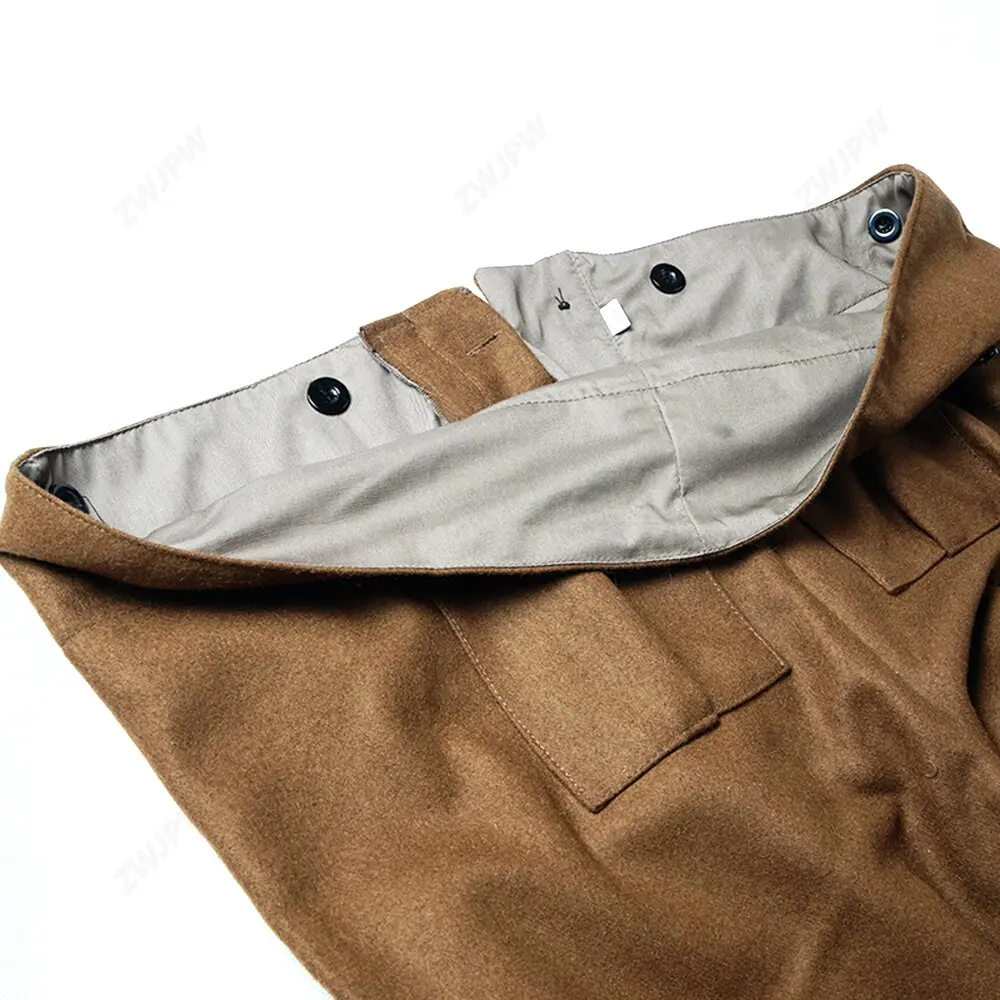 WW2 DenisonWoolen British Soldier pants Vintage Loose Casual Training Second WW2 Is Reproduced view 4