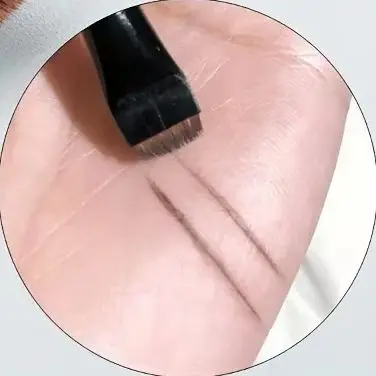 3pcs Precision Eyeliner Brush Set Fine Oblique Head Ultra-Thin Eyebrow & Eyeliner Brush Eye Shadow Brush for Makeup Tools