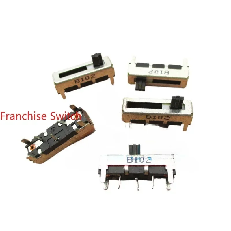 50PCS Total Length 18MM 1K Toy Potentiometer Straight Sliding Fader  Varistor Stroke 10MM