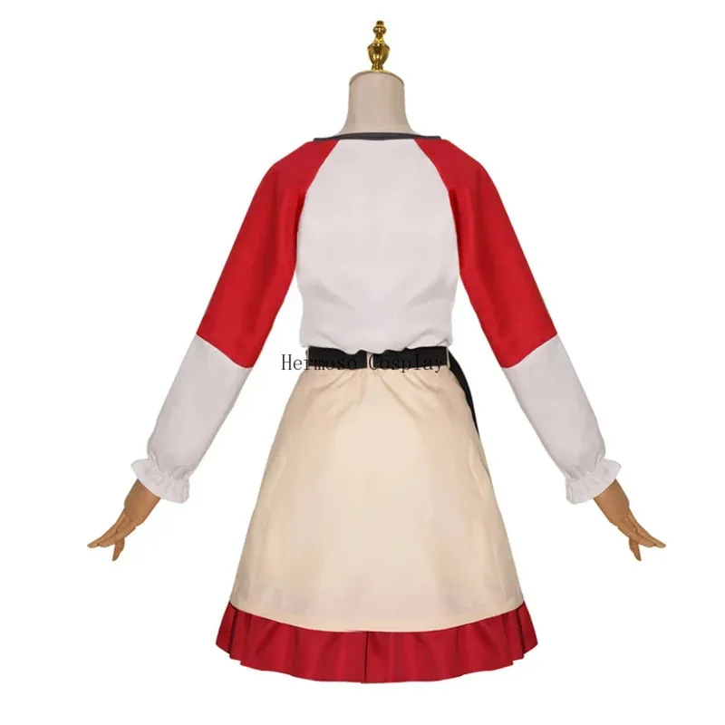 أزياء كوزوكي التأثيرية تنورة خيالية حزام علوي قنديل البحر أنيمي لا يمكن السباحة في الليل زي تمويه ملابس فانتازيا النسائية