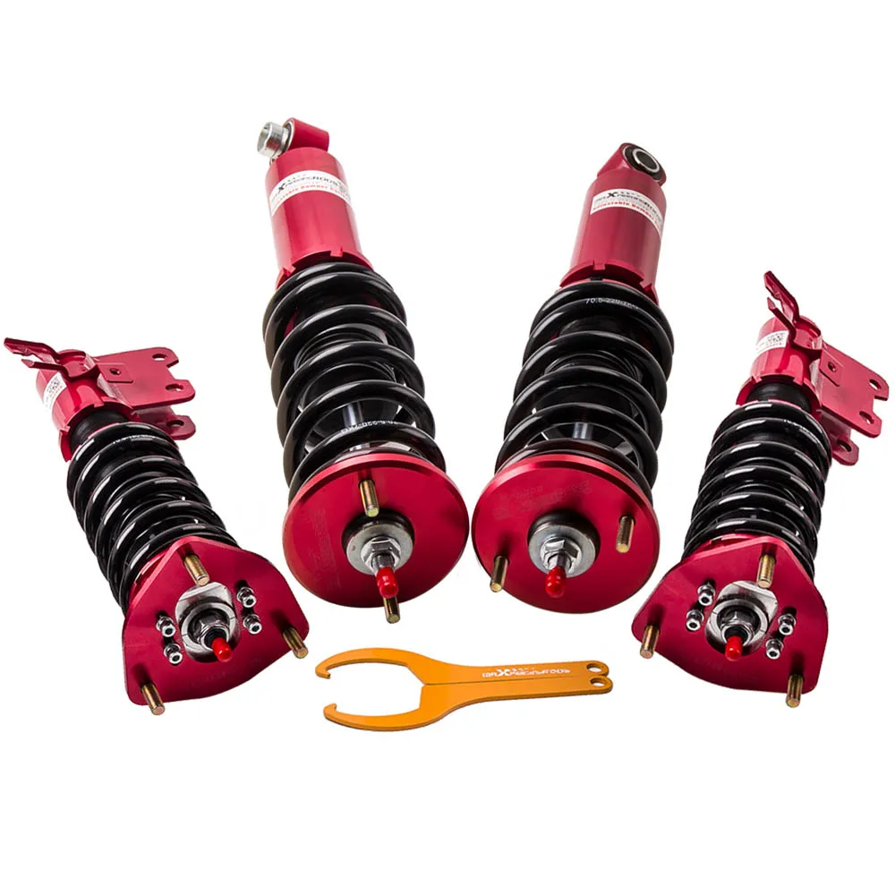 Coilovers Shock Absorber Coil Spring Strut For Nissan S13 Sileighty 180SX 200SX Adjustable Coilover Suspension Shocks Struts