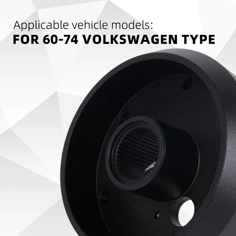Super Sale 185H Steering Wheel Short Hub Adapter Boss Kit Steering Wheel Hub Adapter for Volkswagen 60-74 RS-QR071