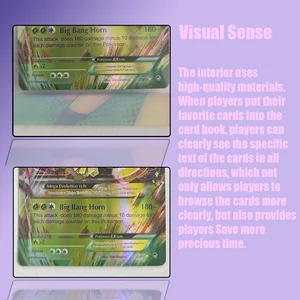 Anime Card Protector Notebook für Pokemon, Charizard Holder, Binder Collections Ordner, Buchalbum, 240pcs, 2024 10 Hauptverkaufalbum Ficour - №6