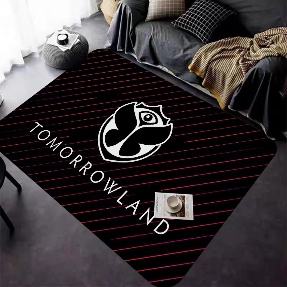 

Tomorrowland Music Logo Entrance Door Mat Nordic Style Bedroom Living Room Doormat Home Balcony Anti-Slip Modern Home Decor