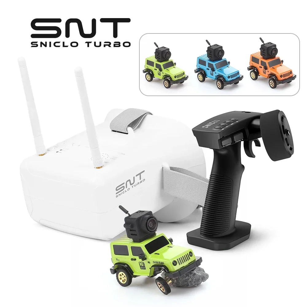 SNT 1:64 Off-Road SNT 3010 Wrangler RC Car with 4WD Camera Mini FPV RC Car Without Goggles FPV Car Best Gift for Kid