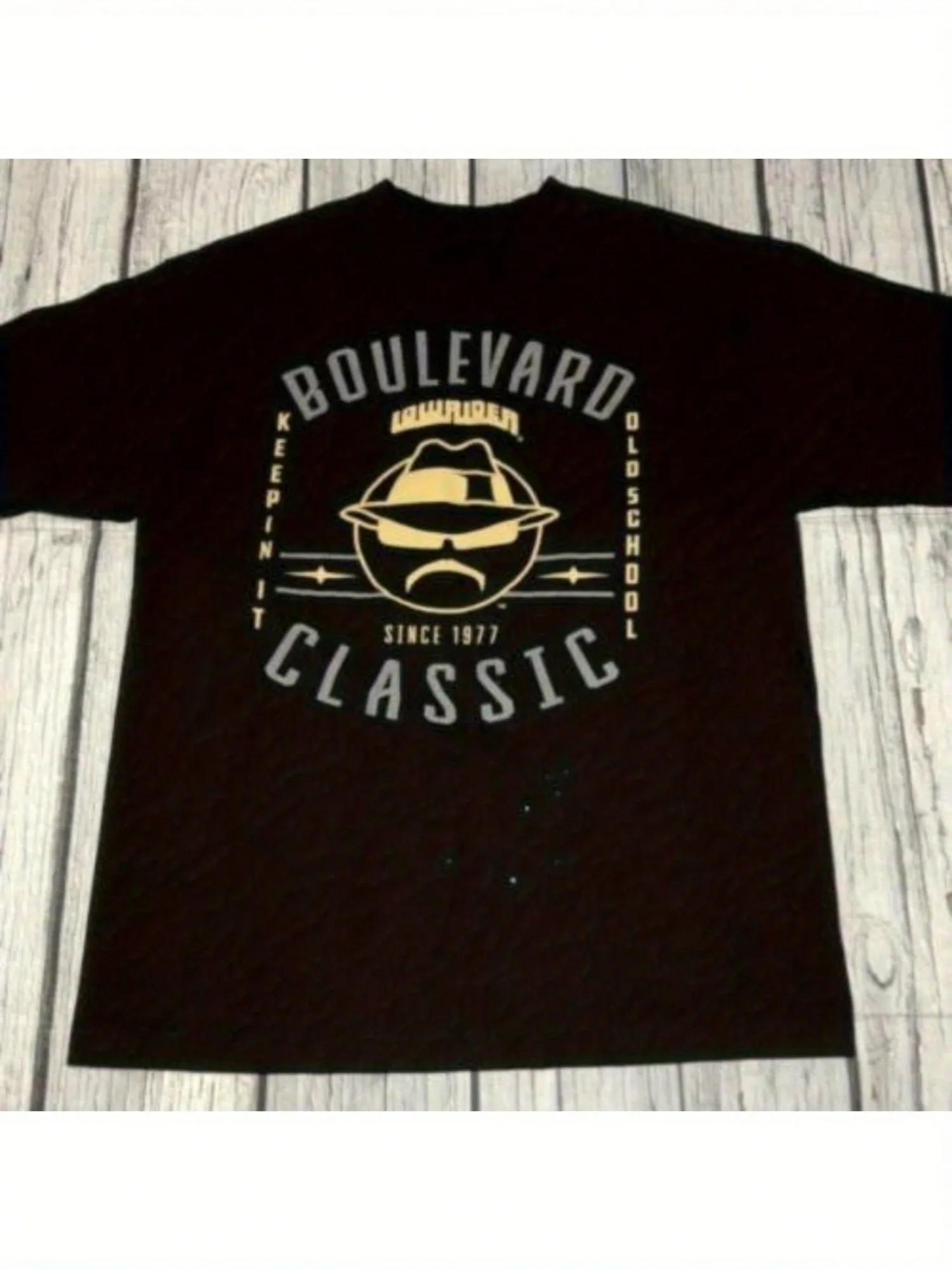 

Mens Black Lowrider Boulevard Classic T Shirt Keepin It Old School