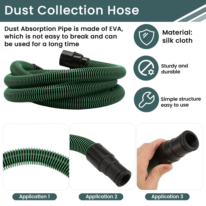 Hose Applicable for Electric Vacuum Cleaner Dust Collection Bucket Dust Absorption Pipe 3.5M-A22U