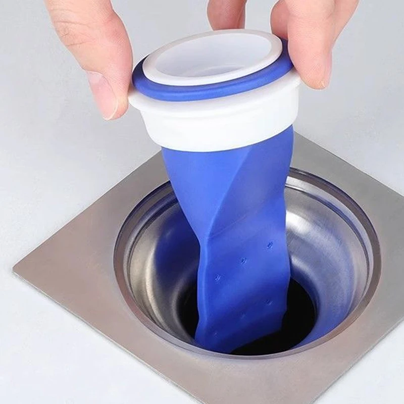 Núcleo de drenaje de baño de silicona a prueba de olores, esencial para el baño, cubierta redonda universal a prueba de olores para alcantarillados, prevención de insectos.