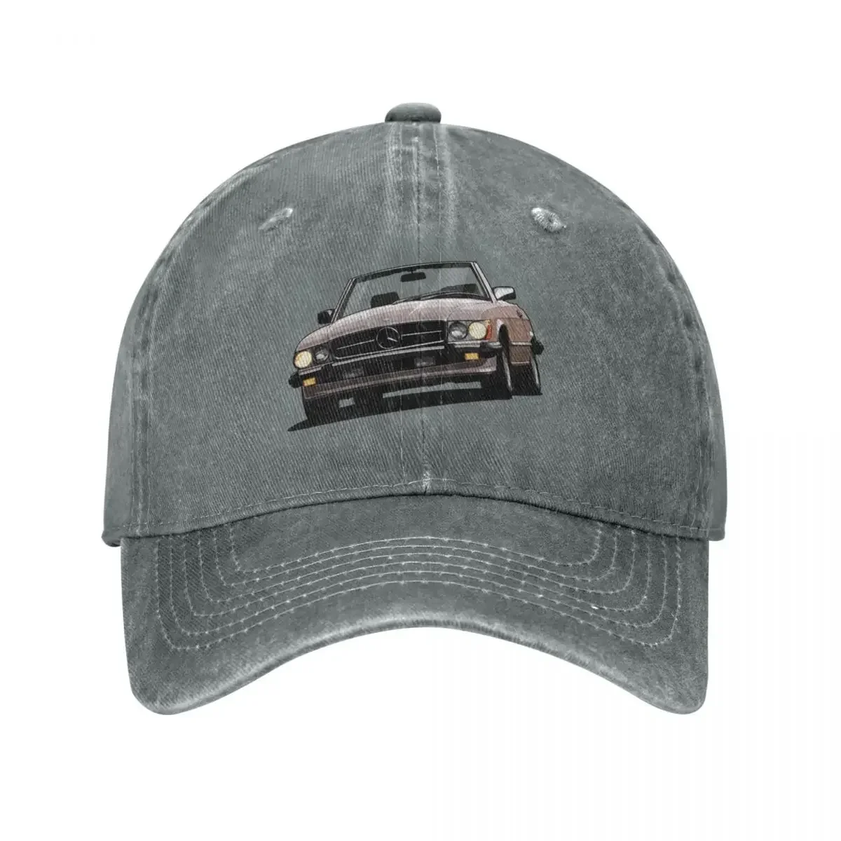 Artwork German Convertible SL - R107 / C107 1971 - youngtimer- classic Baseball Cap New In The Hat Anime For Man Women's