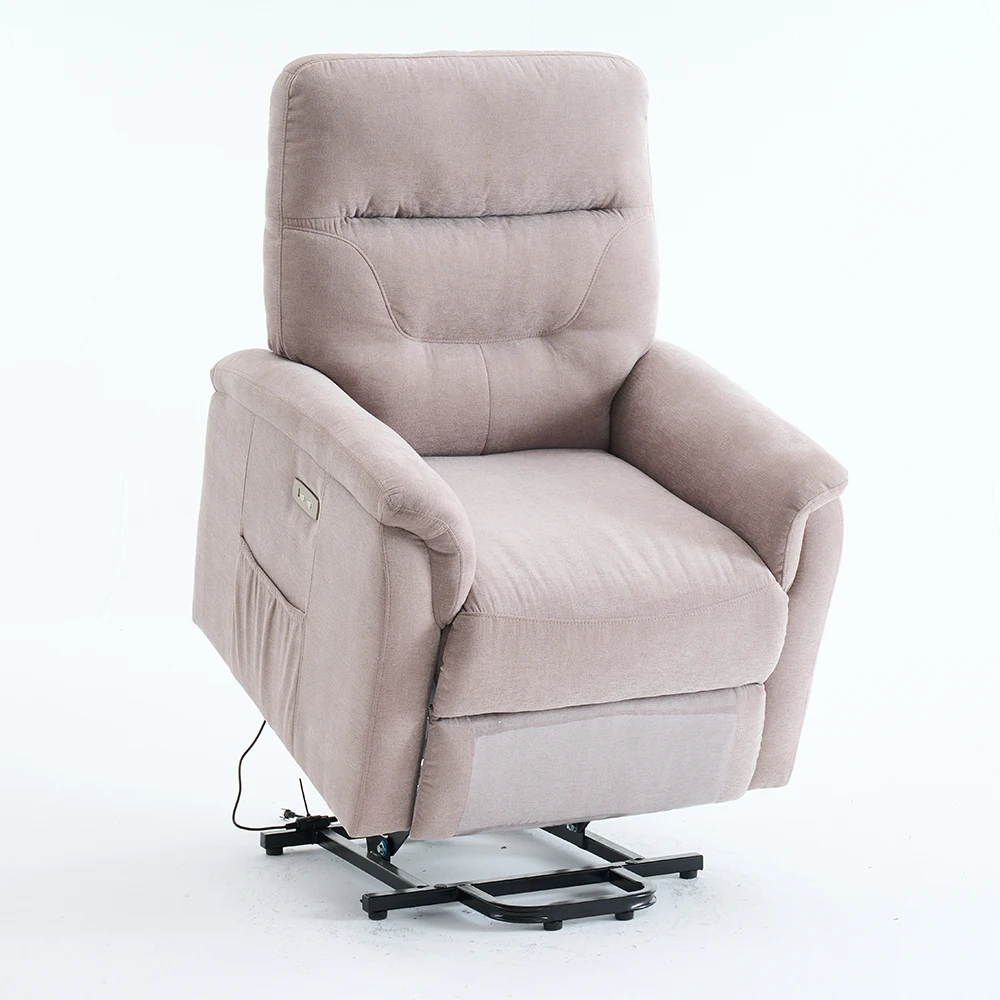 الحديثة بالجملة غرفة المعيشة غرفة نوم الكتان النسيج الاسترخاء التحكم الكهربائي صالة كرسي رفع كرسي أريكة لكبار السن #3