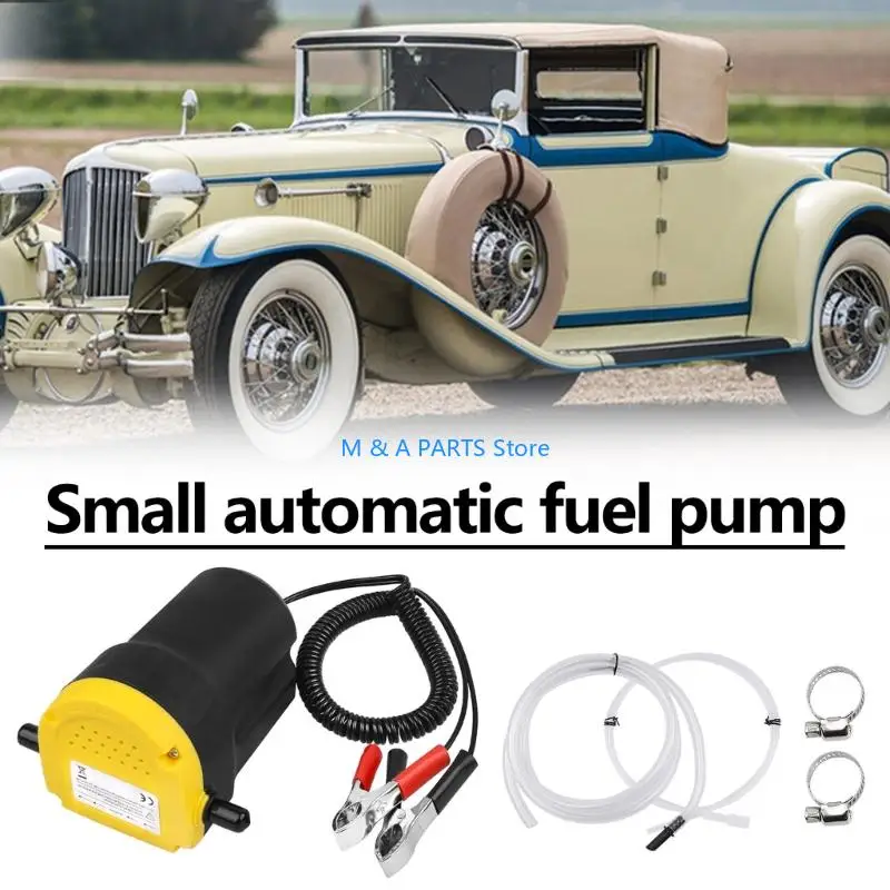 U1JF Convenient 12V Oil Pump For Vehicle Farm Equipment Simple Operation