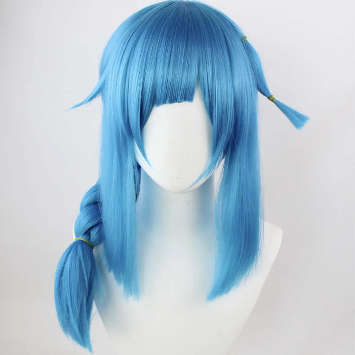 

Game LoL Arcane Young Jinx Cosplay Synthetic Hair Heat Resistant Fiber Blue Wig