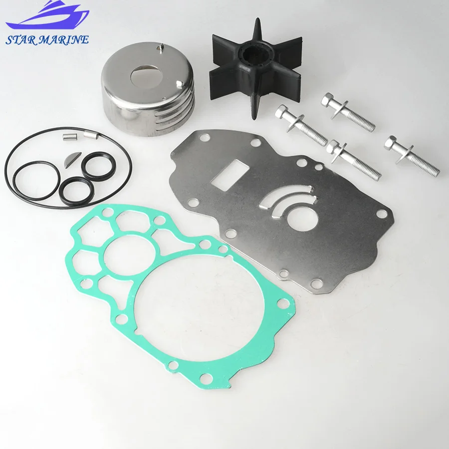 6CE-W0078 Water Pump Impeller Repair Kit For Yamaha Outboard 4 Stroke 225HP 250HP 300HP 350HP 6CE-W0078-00-00 6CE-W0078-01-00